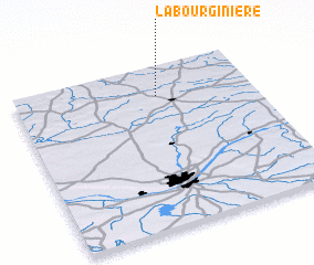 3d view of La Bourginière