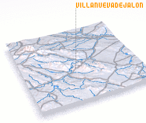 3d view of Villanueva de Jalón