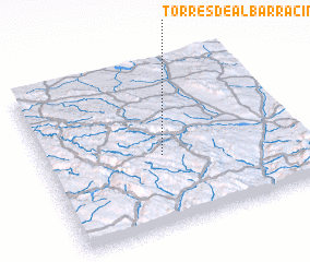 3d view of Torres de Albarracín