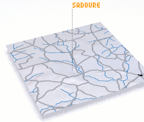 3d view of Sadouré