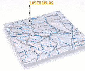 3d view of Las Cuerlas