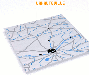 3d view of La Haute Ville