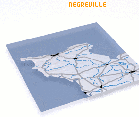 3d view of Négreville