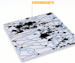 3d view of Kirkhamgate