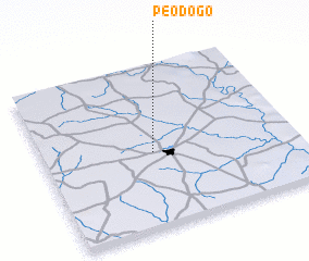 3d view of Péodogo