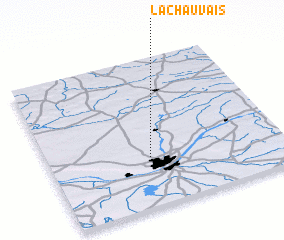 3d view of La Chauvais