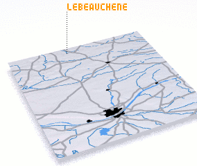 3d view of Le Beauchêne