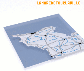 3d view of La Mare de Tourlaville