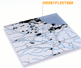 3d view of Kirkby Fleetham