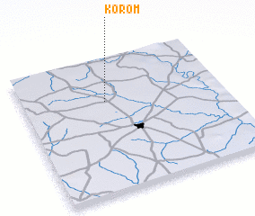 3d view of Korom