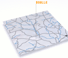 3d view of Boallé