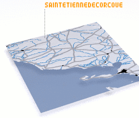 3d view of Saint-Étienne-de-Corcoué