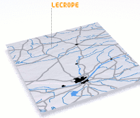 3d view of Le Cropé