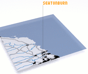 3d view of Seaton Burn