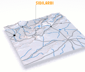 3d view of Sidi Larbi