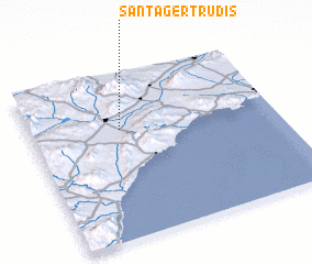 3d view of Santa Gertrudis