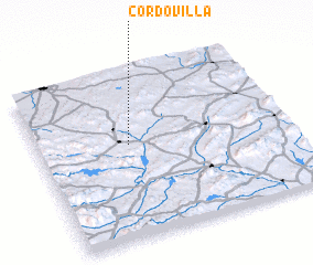 3d view of Cordovilla