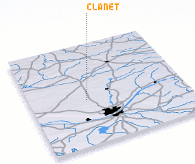 3d view of Clanet