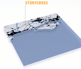 3d view of Stony Cross