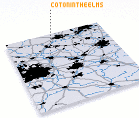 3d view of Coton in the Elms