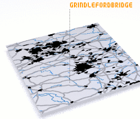 3d view of Grindleford Bridge