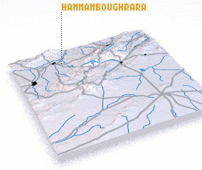 3d view of Hammam Boughrara