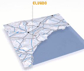 3d view of El Vado