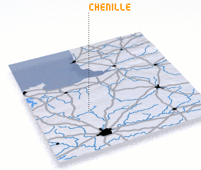 3d view of Chenillé
