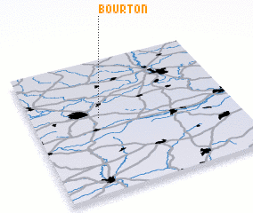 3d view of Bourton