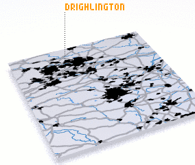 3d view of Drighlington