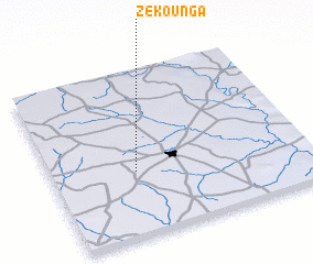 3d view of Zékounga