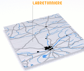 3d view of La Bretonnière