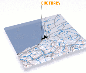 3d view of Guéthary