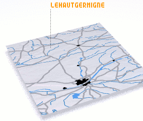 3d view of Le Haut Germigné