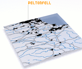 3d view of Pelton Fell