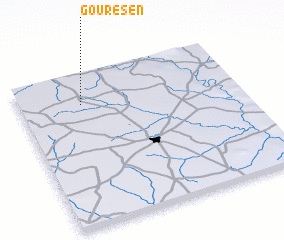 3d view of Gourésen