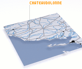 3d view of Château-dʼOlonne