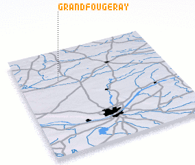 3d view of Grand-Fougeray