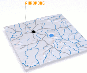 3d view of Akropong