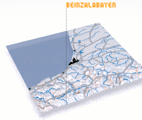 3d view of Beinza-Labayen