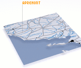 3d view of Apremont