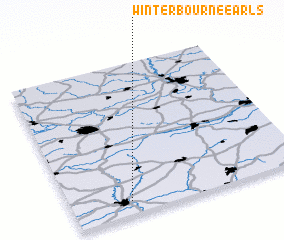 3d view of Winterbourne Earls