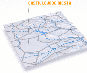 3d view of Castillejo de Iniesta