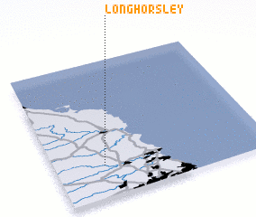 3d view of Longhorsley