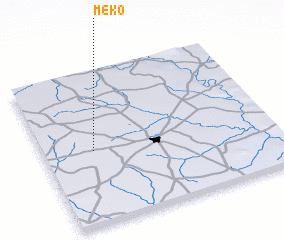 3d view of Méko