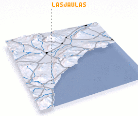 3d view of Las Jaulas