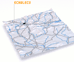 3d view of Echalecu