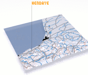 3d view of Hendaye