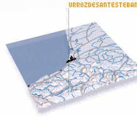 3d view of Urroz de Santesteban