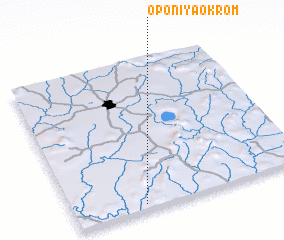 3d view of Oponiyaokrom